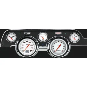 Classic Instruments Velocity White ’67-68 Mustang OLED MU67DVSW