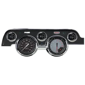 Classic Instruments Autocross Gray ’67-68 Must 5 Gauge MU67AXG