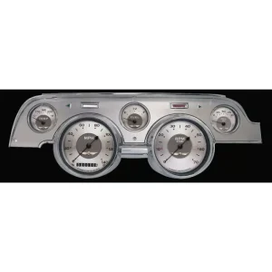 Classic Instruments All American Mustang 67-68 5 Gauge Brushed Aluminum MU67AWBA