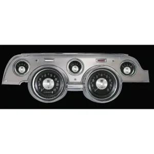 Classic Instruments American Tradition Mustang 67-68 5 Gauge Brushed Aluminum MU67ATBA