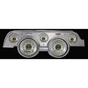 Classic Instruments American Nickel Mustang 67-68 5 Gauge Brushed Aluminum MU67ANBA