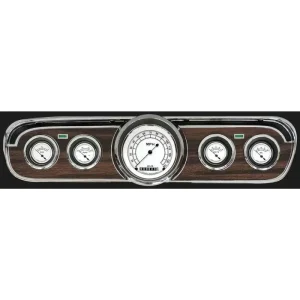 Classic Instruments Classic White 1965 Mustang 3 in Speedo and F/O/V/T MUCW00