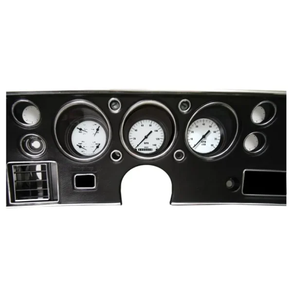 Classic Instruments White Hot 1970-72 Chevelle SS Package CV70WH