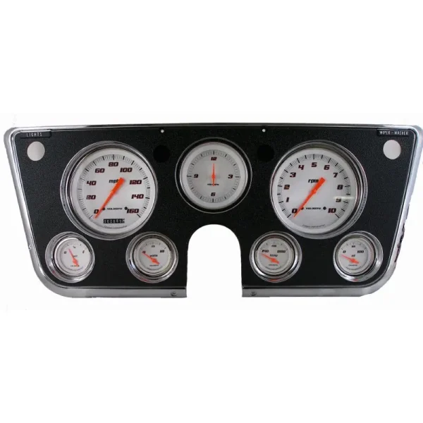 Classic Instruments Velocity White 67-72 Chevy Truck Pk CT67VSW