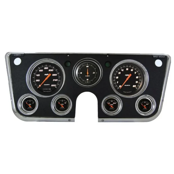 Classic Instruments Velocity Black 67-72 Chevy Truck Pk CT67VSB