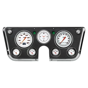 Classic Instruments Velocity White 67-72 Chevy Truck OLED CT67DVSW
