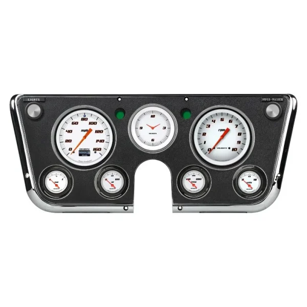 Classic Instruments Velocity White 67-72 Chevy Truck OLED CT67DVSW