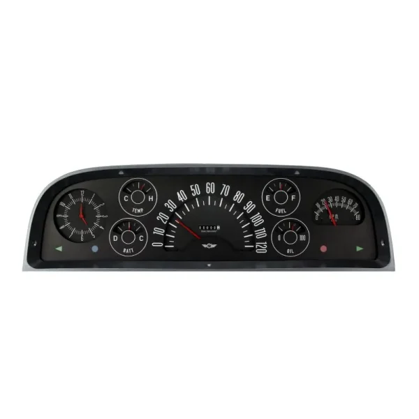 Classic Instruments 60-63 Chevy Truck Package Black CT60B