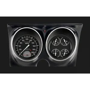 Classic Instruments Autocross Gray 1967-68 Camaro Package CAM67AXG