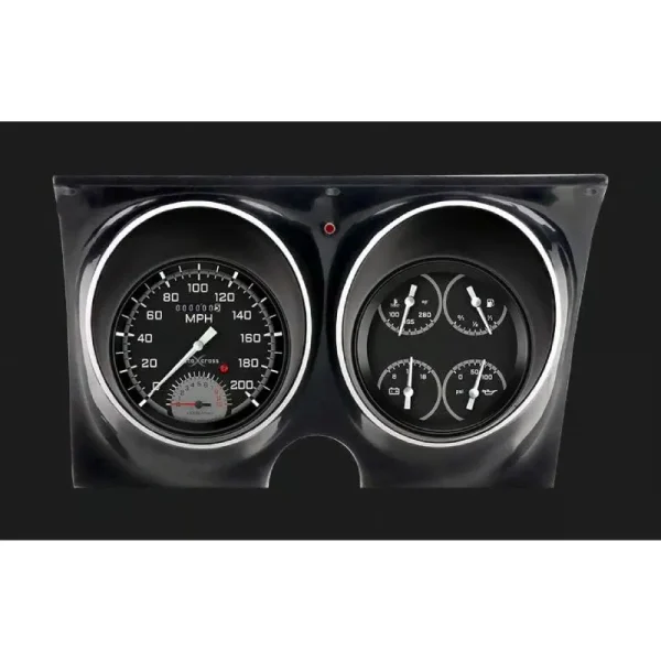Classic Instruments Autocross Gray 1967-68 Camaro Package CAM67AXG