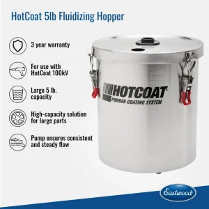 HotCoat 5lb Fluidizing Hopper