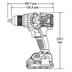 Hazet 18V Cordless Drill 9230-010