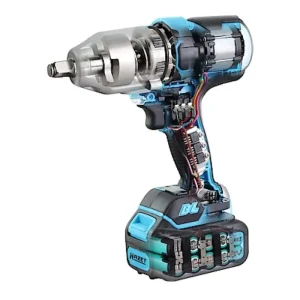 Hazet Cordless Impact Wrench 4 Pieces 9213-1000Lb/4