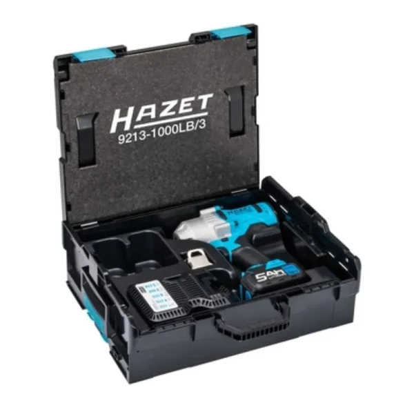 Hazet Cordless Impact Wrench 3 Pieces 9213-1000Lb/3