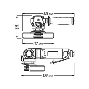 Hazet Right-Angle Grinder 9033N-7