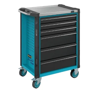 Hazet 6 Drawer Tool Trolley with Stainless Steel Top 179Nx-6