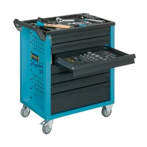 Hazet 7 Drawer Rolling Tool Trolley 177-7