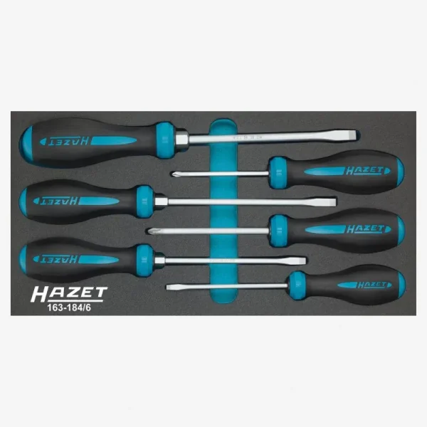 Hazet Hexanamic Screwdriver Set 6Pc 163-184/6