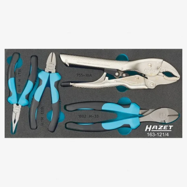 Hazet 4 Piece Pliers Set 163-121/4