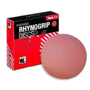 Indasa Rhynogrip Red Line 6 inch Sanding Disc 100 Grit 620-100