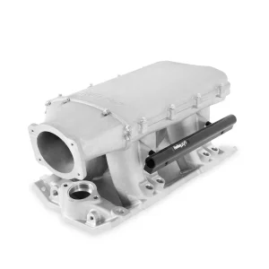 Holley SBC Hi-Ram Intake Manifold 95mm EFI Front-Feed Natural Finish 300-951