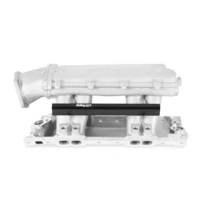 Holley SBC Hi-Ram Intake Manifold 95mm EFI Front-Feed Natural Finish 300-951