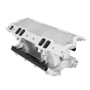 Holley SBC Hi-Ram Intake Manifold 105mm EFI Top-Feed Natural Finish 300-950
