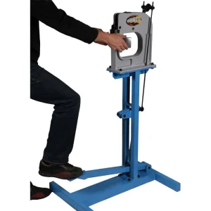Woodward Fab Woodward-Fab, Cast Iron Frame Shrinker / Stretcher With Foot Operated Floor Stand WFSSC