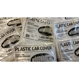 Woodward Fab Plastic Car Cover – Medium WFCCC-MED