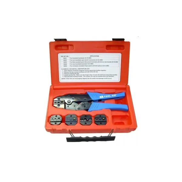 S&G Tool Aid Ratcheting Terminal Crimping Kit 18920