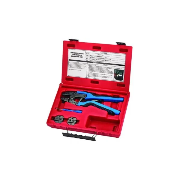 S&G Tool Aid Weather Pack Terminals Crimping Kit 18850