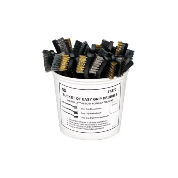 S&G Tool Aid Bucket of Easy Grip Brushes (Contains 36 brushes) 17370