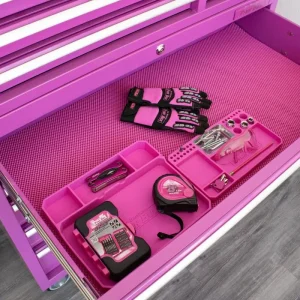 The Original Pink Box 2-Piece Flexible Parts Tray Set, Pink PB2FPT