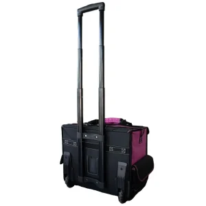 The Original Pink Box 18-in Rolling Tool Bag, Pink PB18RTB