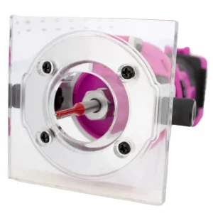 The Original Pink Box 20V Lithium-Ion Cordless Rotary Cutter with 2Ah Battery, Pink PB20VRCT_2Ah_CHR