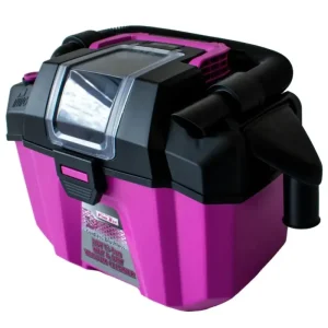 The Original Pink Box 20V Lithium-Ion 2.6-Gallon Brushless Cordless Wet Dry Vacuum, with 2Ah Battery