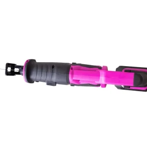 The Original Pink Box 20V Lithium-Ion Brushless Cordless Reciprocating Saw, with 2Ah Battery, Pink P