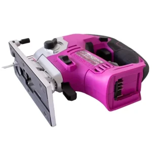 The Original Pink Box 20V Lithium-Ion Jig Saw with 2Ah Battery, Pink PB20VJIG_2Ah_CHRGR