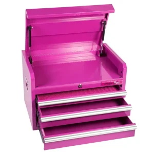 The Original Pink Box 26-in 3-Drawer Top Chest, Pink PB2603CSC