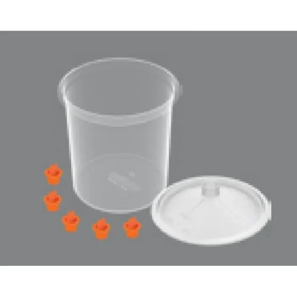 Devilbiss DeKups Evo 34 oz Cup – No Mesh Lid 50 pc Kit 802228