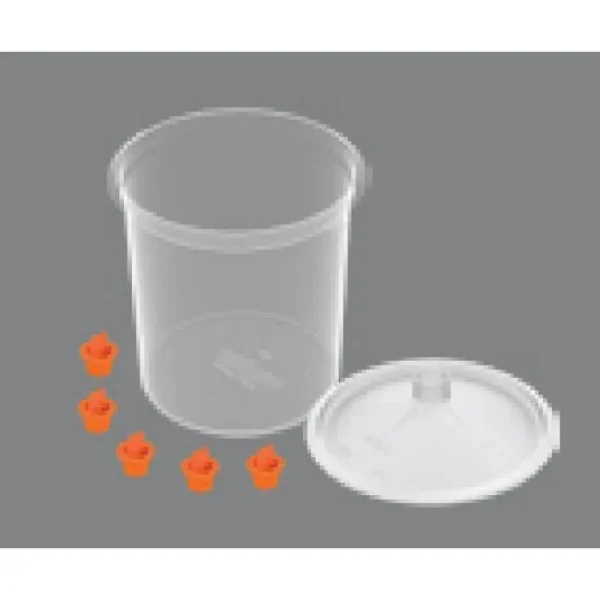 Devilbiss DeKups Evo 24 oz Cup – No Mesh Lid 50 pc Kit 802225