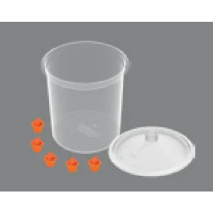 Devilbiss DeKups Evo 9 oz Cup – 200 Micron Lid 50 pc Kit 802221