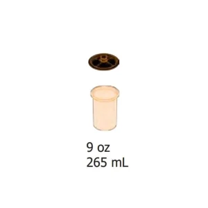 Devilbiss DeKups Evo 9 oz Cup – No Mesh Lid 50 pc Kit 802222