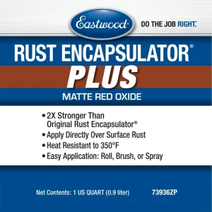 Eastwood Rust Encapsulator Plus Red Oxide Quart