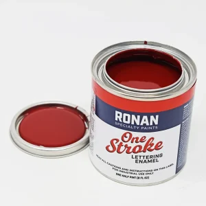 Ronan One Stroke Pin Striping Enamel Maroon 1/4 Pint
