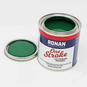 Ronan One Stroke Pin Striping Enamel Dark Green 1/4 Pint