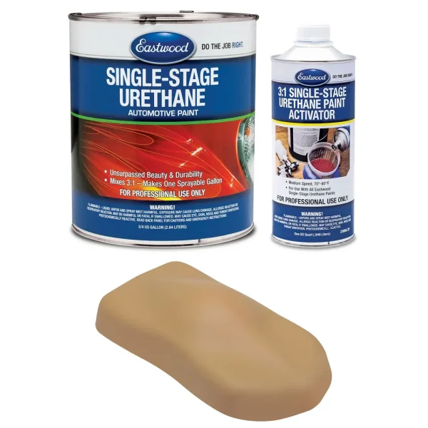 Eastwood Rat Rod Matte Camo Tan 3:1 Single Stage Automotive Car Paint