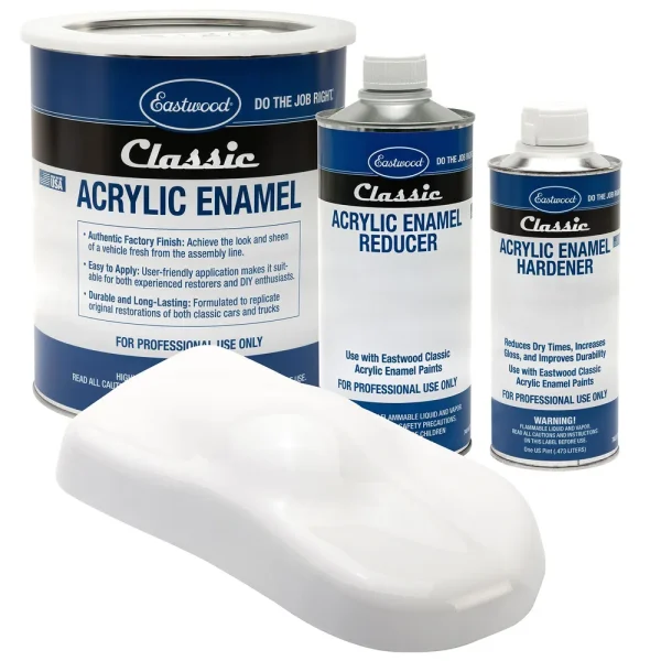 Eastwood Classic Acrylic Enamel Paint Gloss White Gallon