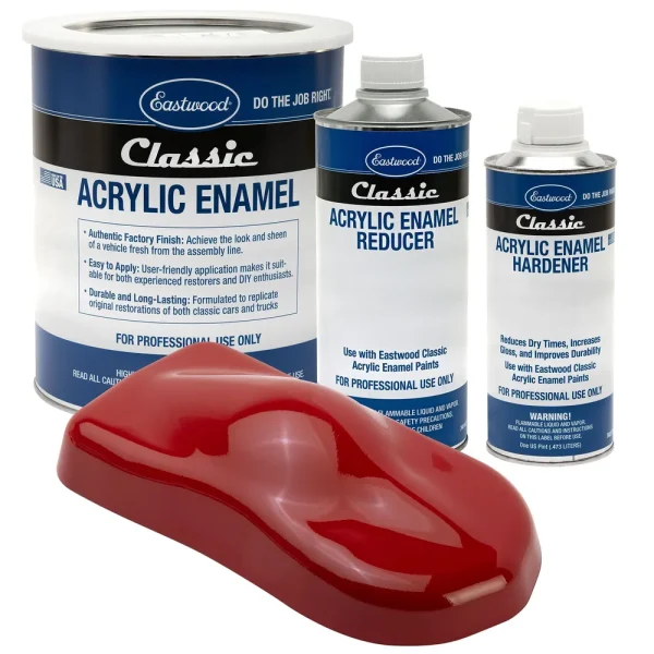 Eastwood Classic Acrylic Enamel Paint Mack Red Gallon