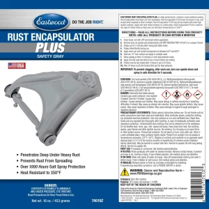 Rust Encapsulator Plus Aerosol Safety Gray